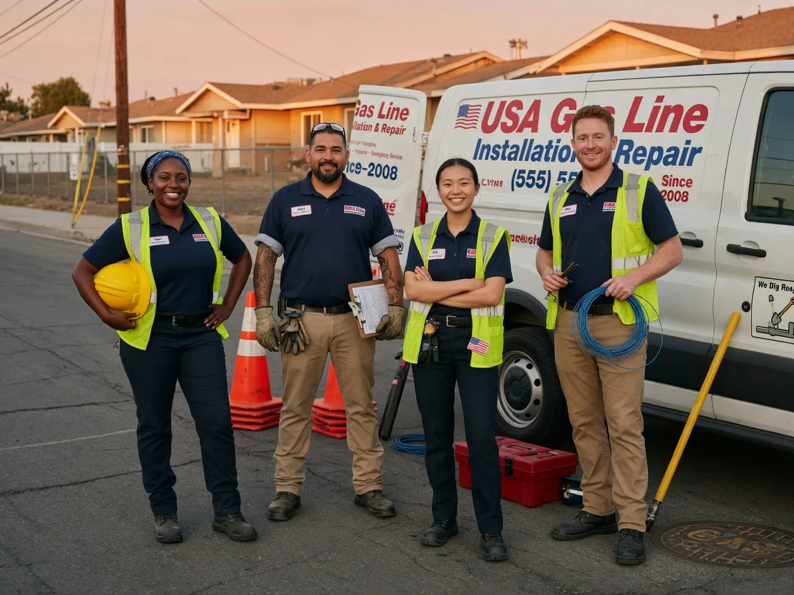 Gas Line Installation company in Parlier, CA